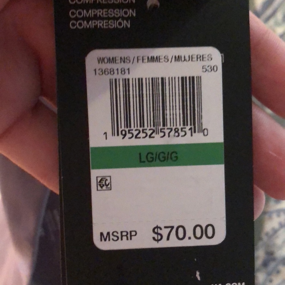 Brand new Under Armour purple compression high-rise full length leggings. - Picture 4 of 5